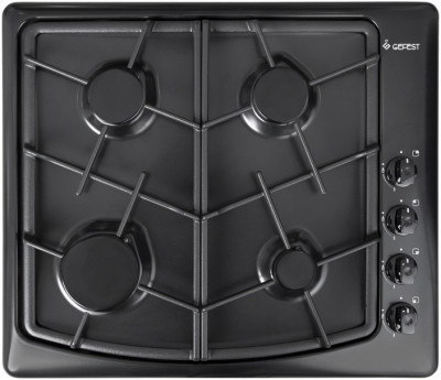 Газовая варочная панель GEFEST СГ СН 1211 Е21, с рамкой, цвет панели черная, цвет рамки черный