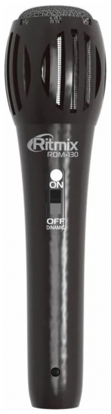 Микрофон Ritmix RDM-130 (черный)