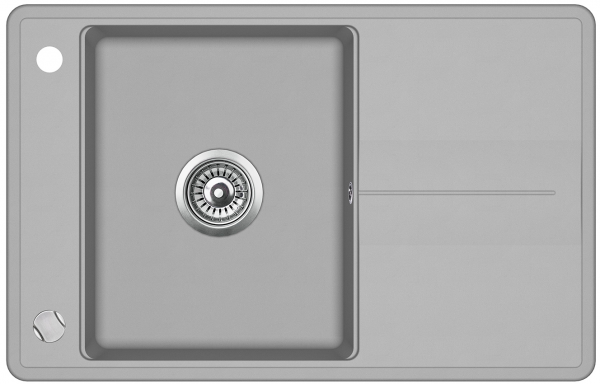 Кухонная мойка Aquasanita Bella SQB101AW (argent 220)