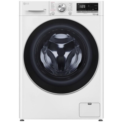 Стиральная машина с сушкой LG F2V5HG1W, белая, 7/5 кг, 1200 об/мин, 14 программ, с паром 