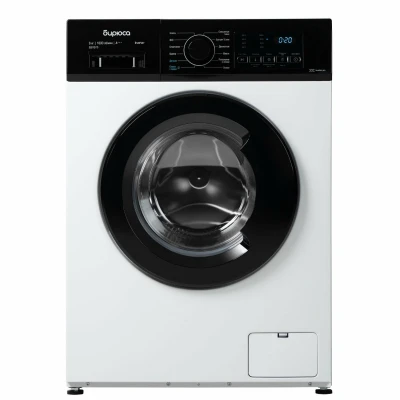 Стиральная машина БИРЮСА WM-SL610/15 Белый, 6 кг, 1000 об/мин, 12 программ, инверторная, с паром 