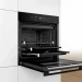 Электрический духовой шкаф Bosch HBG855TC0, чёрный, Serie 8, 13 режимов, EcoClean, телескопические направляющие 