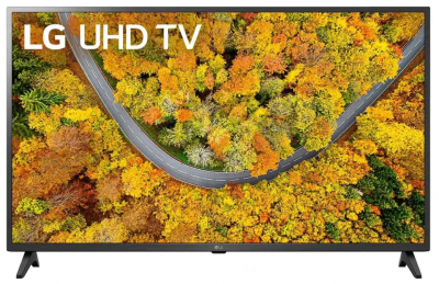 43" Телевизор LG 43UP75006LF LED, HDR (2021), черный