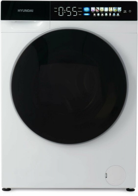Стиральная машина HYUNDAI WFE9229, 10 кг, фронтальная загрузка, 1200 об/мин, 14 программ, пар, инверторная 