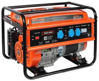 Бензиновый генератор PATRIOT Max Power SRGE 6500 (474103166), (5500 Вт)