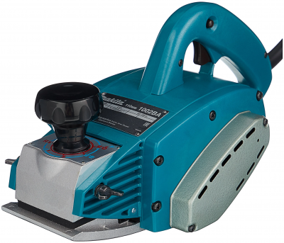 Сетевой электрорубанок Makita 1002BA, 1050 Вт синий/серый