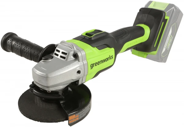 Машина шлифовальная угловая Greenworks GD24AGK2 3200207UA