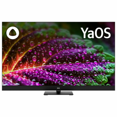 50" Телевизор BBK 50LED-8259/UTS2C, Ultra HD, SMART, QLED, чёрный