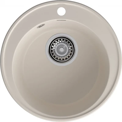 Кухонная мойка GranFest QUARZ Z-08 (белый)