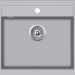 Кухонная мойка Aquasanita Quadro SQQ100W (alumetallic 202)
