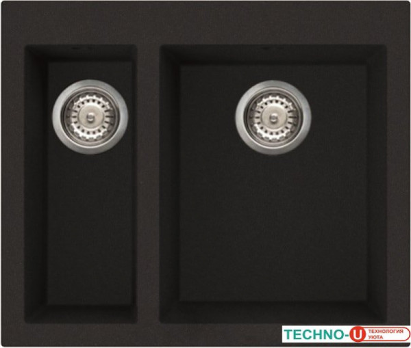 Кухонная мойка Elleci Quadra 150 Kuro K86