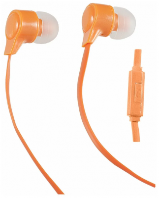 Наушники Perfeo Handy (оранжевый) [PF-HND-ORG]