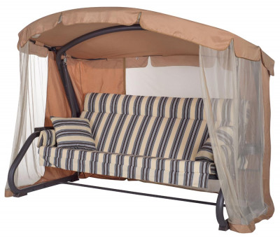 Садовые качели 4-местные Удачная мебель Империя A43C.006, до 450 кг