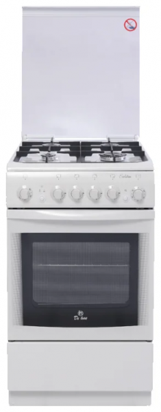 Газовая плита De Luxe 506040.03г, белый