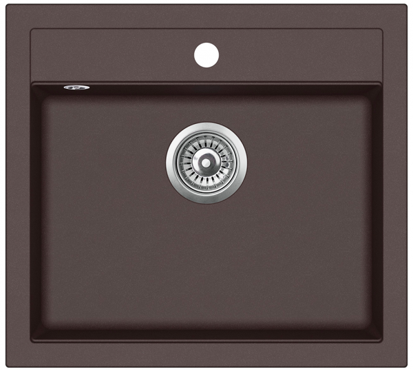 Кухонная мойка Aquasanita Quadro SQQ100W (cerrus 120)