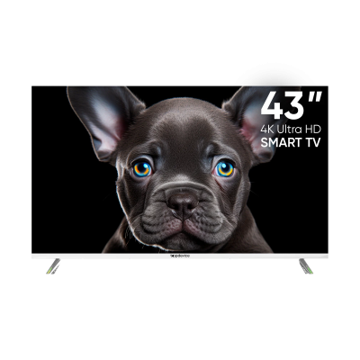 Телевизор TOPDEVICE TDTV43CS08U UHD SMART TV белый