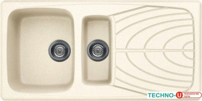 Кухонная мойка Elleci Master 475 Bianco Antico 62