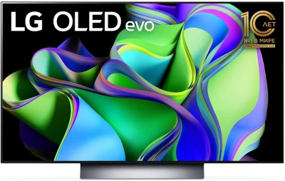Телевизор LG 48" OLED48C3RLA. ARUB evo OLED Ultra HD 4k SmartTV