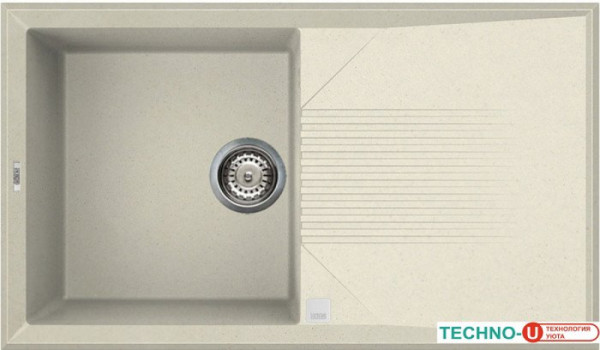 Кухонная мойка Elleci Tekno 400 Bianco Antico 62