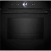 Электрический духовой шкаф Bosch HMG976KB1 Serie 8, чёрный, 67 л, 14 режимов, с СВЧ, пиролитическая очистка, телескопические направляющие 
