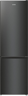 Холодильник Gorenje NRK6202EBXL4, A++, 331 л, цифровой дисплей, размораживание NoFrost, черный