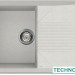 Кухонная мойка Elleci Tekno 400 Bianco 52