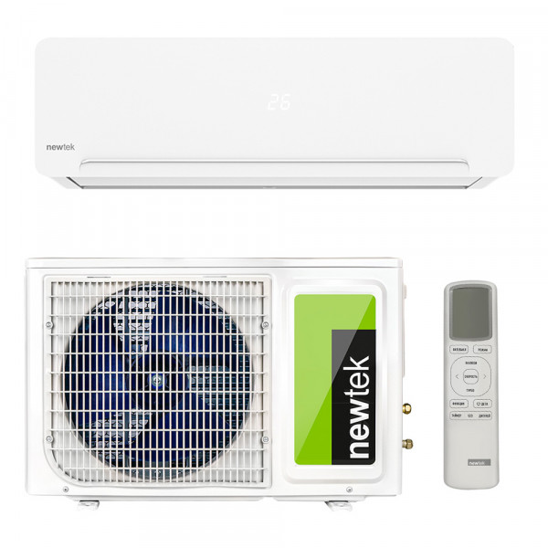 Сплит-система NEWTEK NT-65CHD18, 54 м², вентиляция воздуха, обогрев, охлаждение, очистка воздуха 