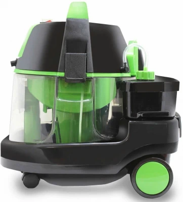 Пылесос Ginzzu VS731, черный/зеленый