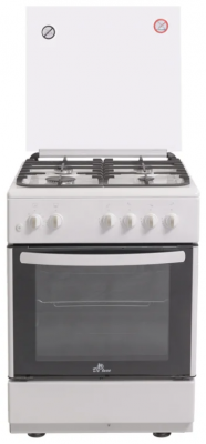 Газовая плита De Luxe 606040.24Г 001, белый
