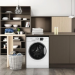 Стиральная машина HOTPOINT NUS 5015 S RU, Белый, 5кг, 1000об/мин, с фронтальной загрузкой, 16 программ