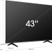43" Телевизор Hisense 43E7HQ, QLED, 4K Ultra HD, черный