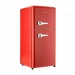 Холодильник HARPER HRF-T120M RED двухкамерный, 118 л, A+, красный