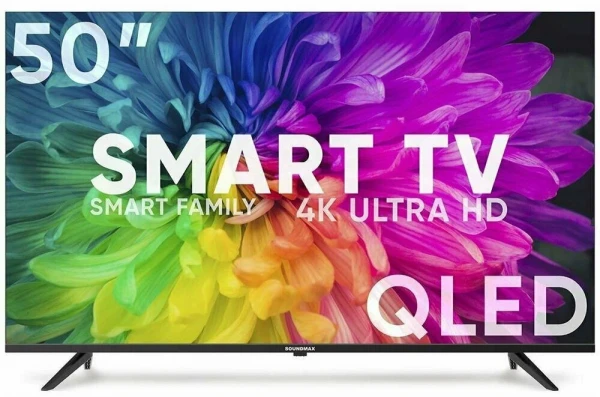 Телевизор SoundMAX SM-QLED50T2S