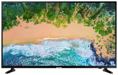 50" Телевизор Samsung UE50AU7002U, черный, 4K Ultra HD, LED,  Smart TV