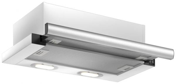 Встраиваемая вытяжка ELIKOR Интегра 45, цвет корпуса белый/нержавейка, цвет окантовки/панели 