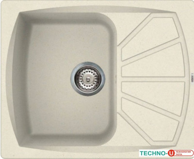 Кухонная мойка Elleci Living 125 Bianco Antico 62