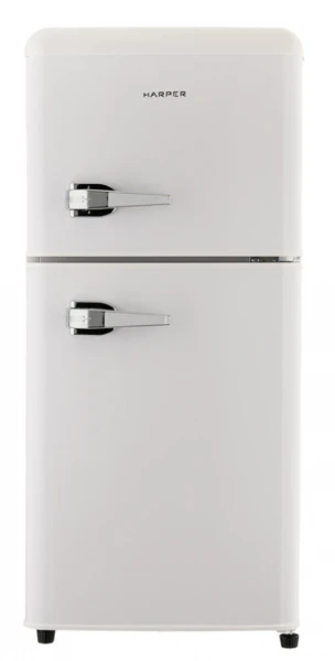 Холодильник HARPER HRF-T120M WHITE двухкамерный, 118 л, A+, белый