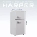 Холодильник HARPER HRF-T120M WHITE двухкамерный, 118 л, A+, белый