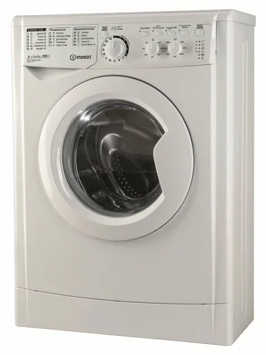 Стиральная машина Indesit EWUC 4105 CIS, белая, 16 программ, 4 кг, 1000 об/мин