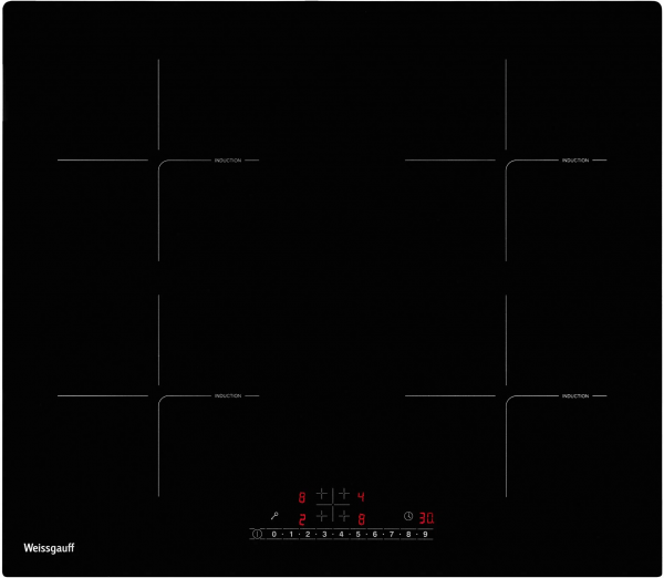 Индукционная варочная панель WEISSGAUFF HI 640 BSC