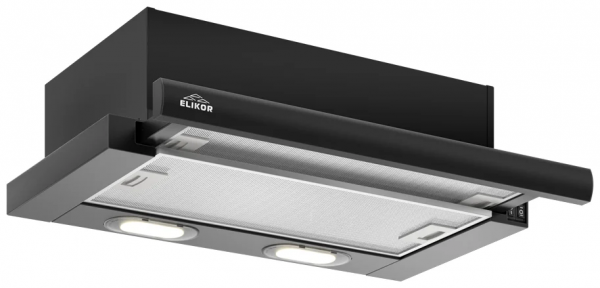 Встраиваемая вытяжка ELIKOR ИНТЕГРА 45П-400-В2Л черный/черный