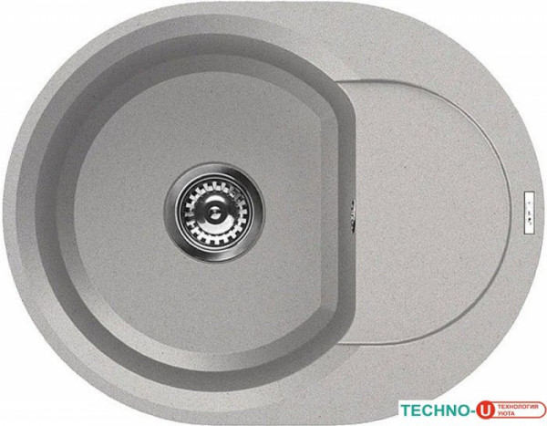 Кухонная мойка Elleci Easy Round 600 Aluminium 79