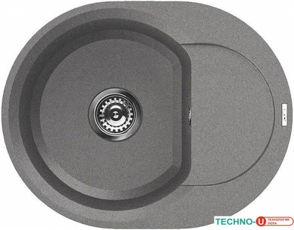 Кухонная мойка Elleci Easy Round 600 Titanium 73