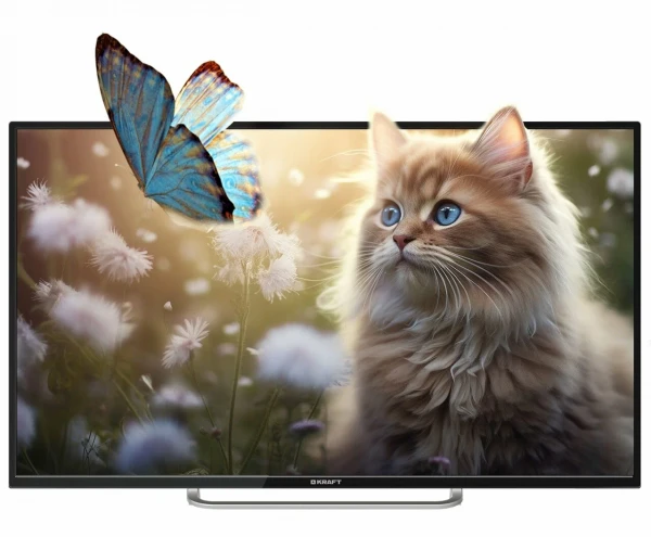Телевизор Kraft KTV-P43UHD03T2CIWL