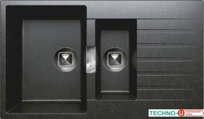 Кухонная мойка Tolero Loft TL-860 (черный)