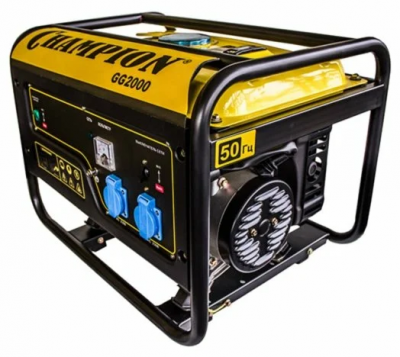 Бензиновый генератор CHAMPION GG2000, (2300 Вт)