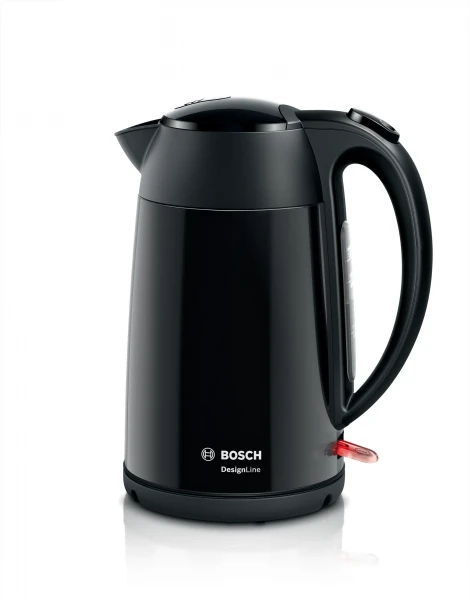 Чайник Bosch TWK3P423 черный, 1.7 л, 2400 Вт, съемный фильтр