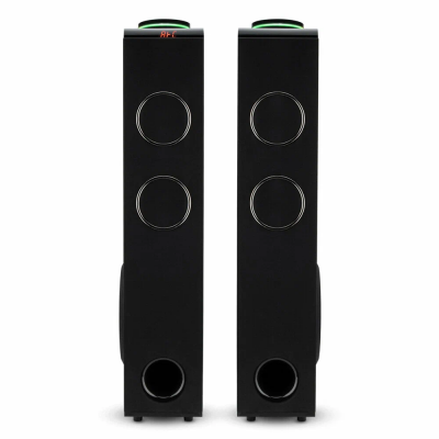 Акустические колонки ELTRONIC (30-49 черный) HOME SOUND - колонки 10 ", черный