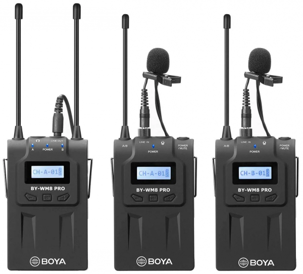 Микрофон BOYA BY-WM8 Pro-K2