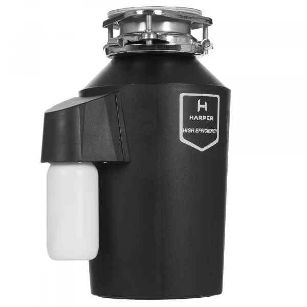 Измельчитель пищевых отходов Harper HWD-400D03, объем камеры 1.6 л, пневматическое управление